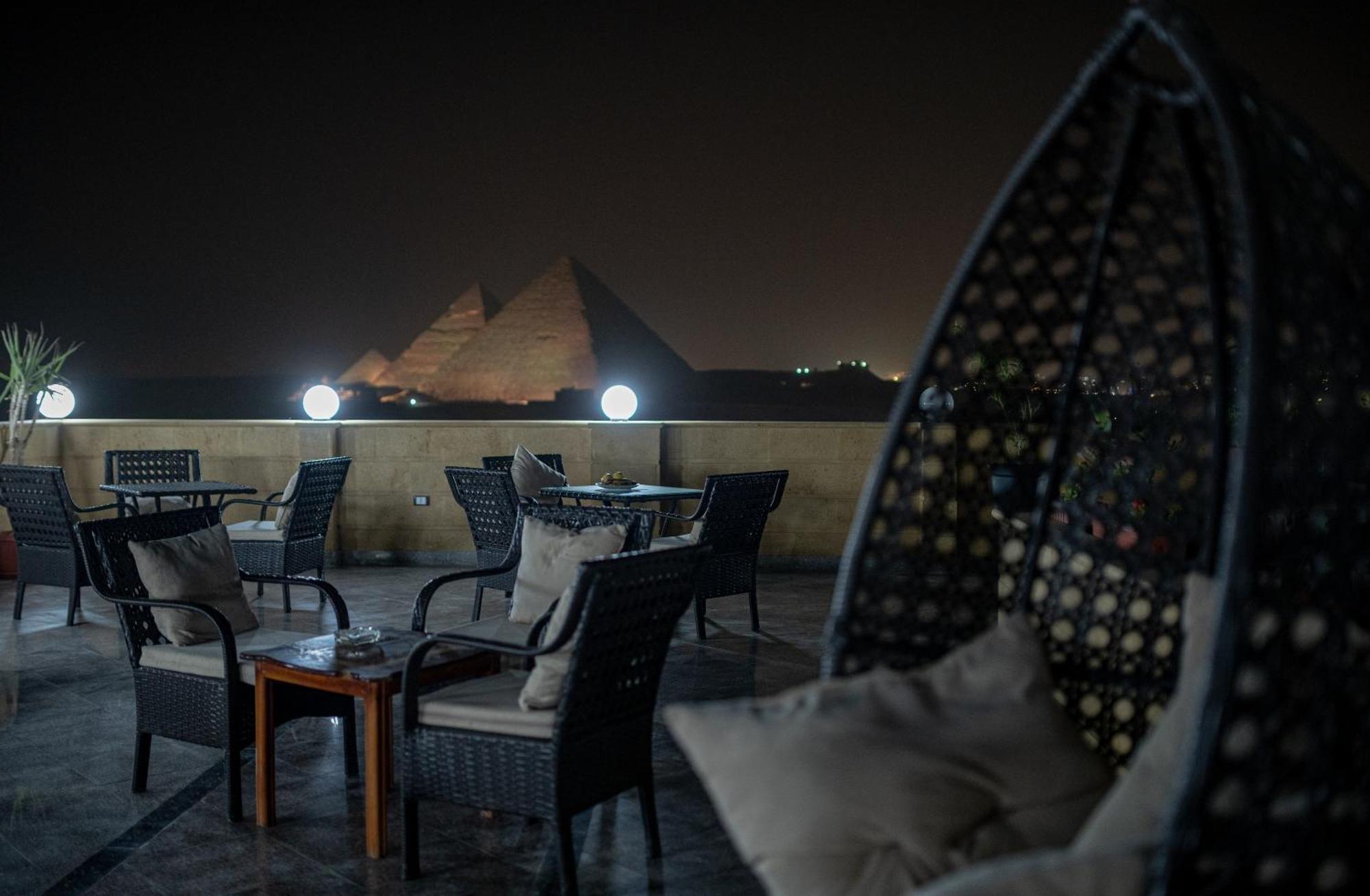 Gardenia Pyramids View Inn Nazlet el-Sîsi Eksteriør billede