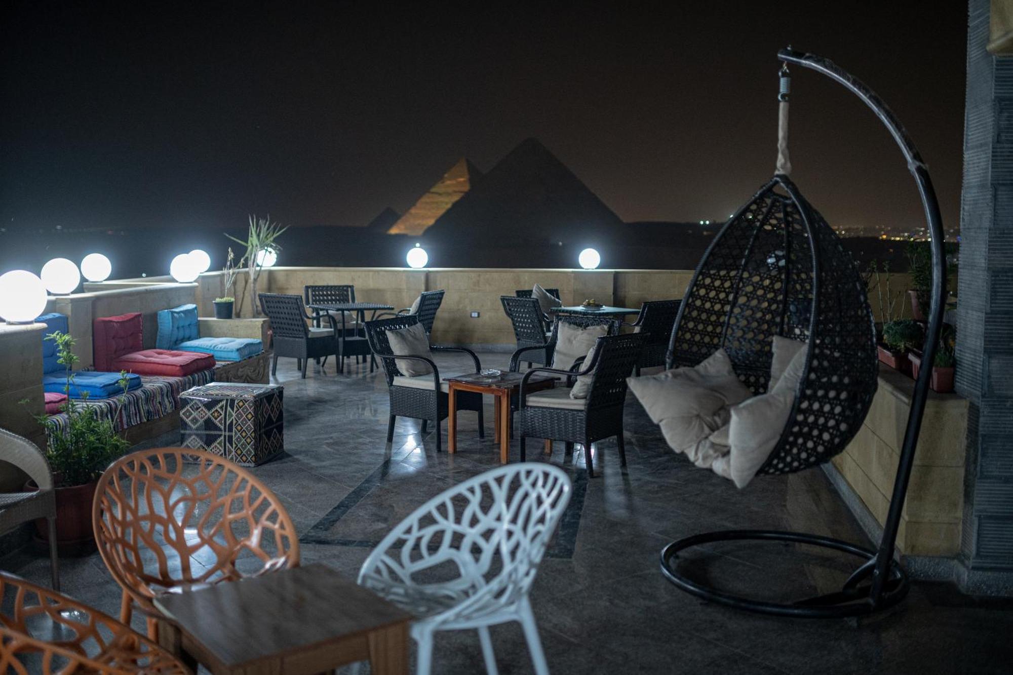 Gardenia Pyramids View Inn Nazlet el-Sîsi Eksteriør billede